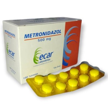 METRONIDAZOL 500MG CAJAX100...