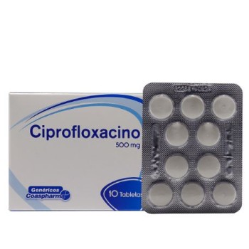 CIPROFLOXACINO 500MG CAJA X...