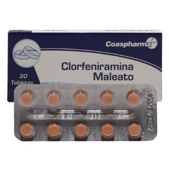 CLORFENIRAMINA MALEATO 4MG...
