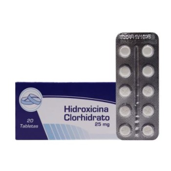 HIDROXICINA 25MG CAJA X 20...