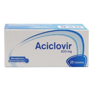 ACICLOVIR 200 MG CAJAX25...