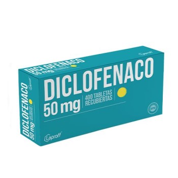 DICLOFENACO 50MG CAJAX400...