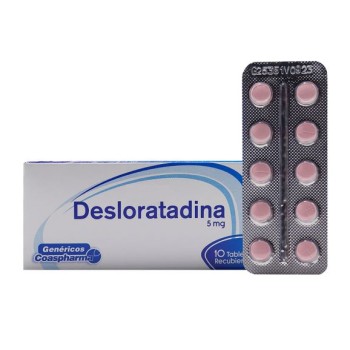 DESLORATADINA 5 MG CAJAX10...