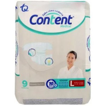 PAÑAL CONTENT MEDICAL L PAQ...