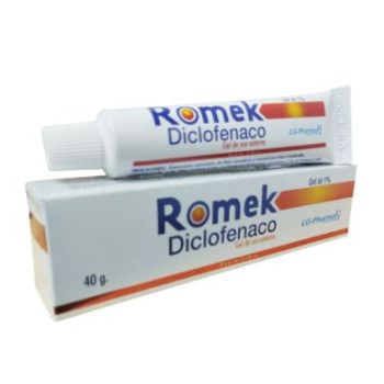 DICLOFENACO GEL 1% (ROMEK)...