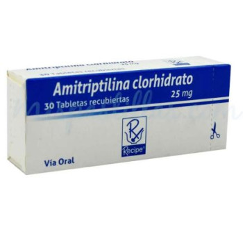 AMITRIPTILINA 25MG CAJAX30...
