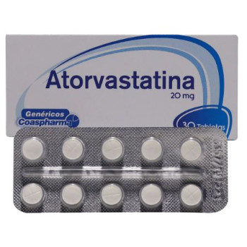 ATORVASTATINA 20MG CAJA X...
