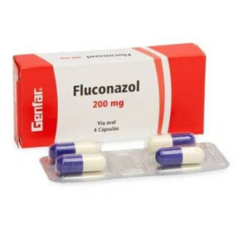 FLUCONAZOL 200 MG CAJAX4...