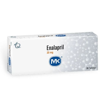 ENALAPRIL 20MG CAJAX30TAB MK