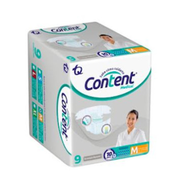 PAÑAL CONTENT MEDICAL M PAQ...