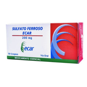 SULFATO FERROSO 200MG...